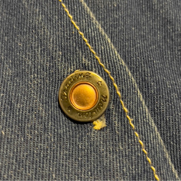 VTG Newton Trading Co. Denim Button Down Long-sleeve Shirt - Picture 4 of 7